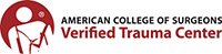 American College of Surgeons Verified Trauma Center logo